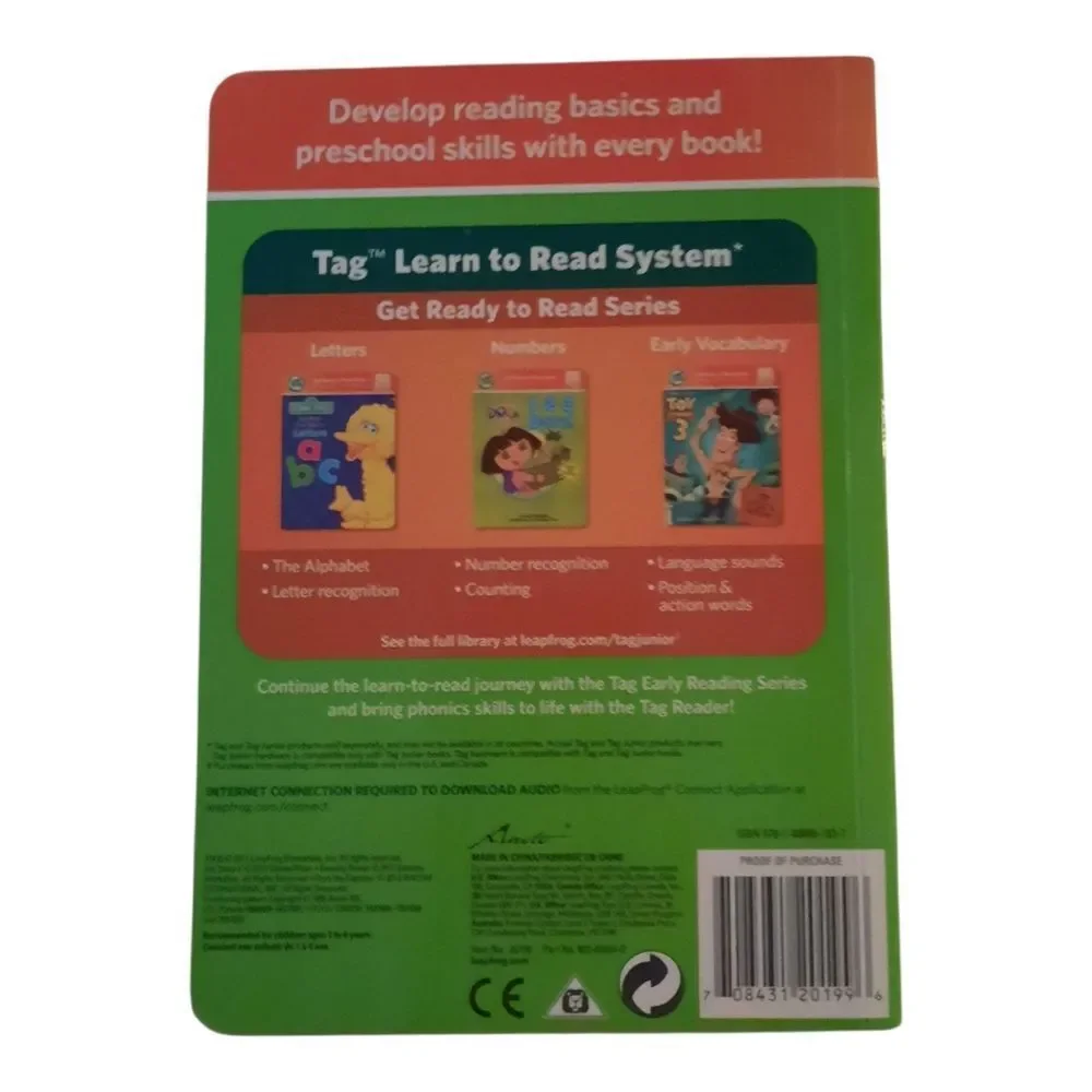 LeapFrog The Tub Learning Book - Green and Blue